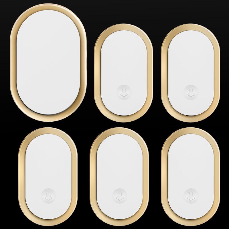 Wireless Waterproof Flashing Doorbell with Battery Operation and Elderly Pager Wireless Doorbell Variant 1