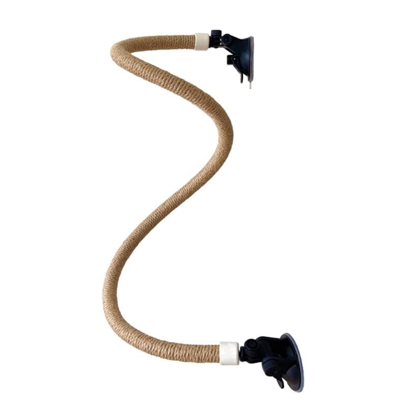 

Bird Perch Stand for Parakeets Birdcage Climbing Grinding Bendable Perch Toy Hemps Rope Perches Cage Accessories Bird Toy 1