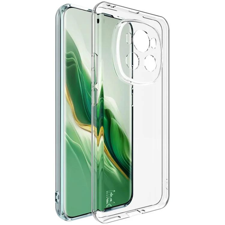 

UX-5 Series For Honor Magic6 5G Slim Design Clear Case Anti-Drop TPU Phone Cover