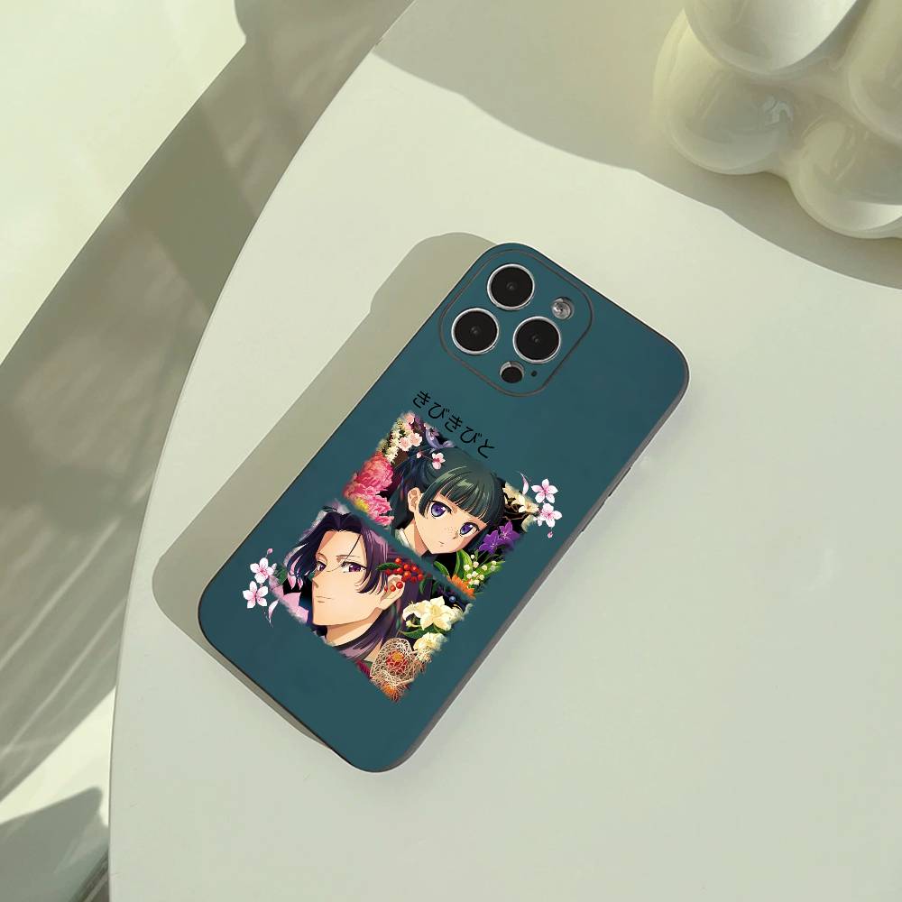 Apothecary Diaries Maomao Phone Case For iPhone 17,16,15,14,13,12,11 Pro Max,16/15/14Plus,XS Soft Black Cover