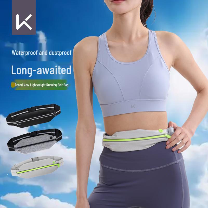 Ультратонкая водонепроницаемая поясная сумка для бега One Size