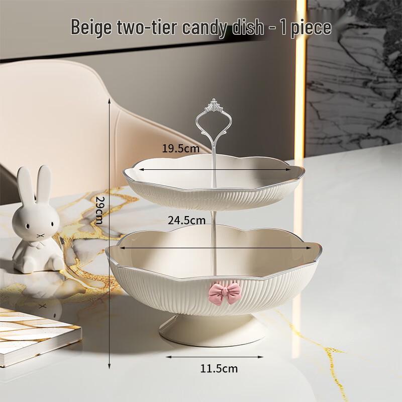 Multi-tier Draining Fruit and Snack Basket