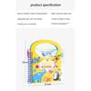 Children Early Education Toys Magical Book with Pen Water Drawing Montessori Toys Gift Reusable Coloring Book Magic Drawing Book
