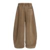 Mens Loose Wide-Leg Sweatpants Letter Print Streetwear Vintage Casual Pants