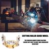 Torches Guide Wheel Roller Guide Wheel Spacers High Speed Steel for Plasma 60A/AG60/SG55 22-45mm
