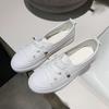 Fashion Spring Summer Fashion New Women Shoes Mesh Breathable Round Toe Shallow Mouth Casual and Comfortable Flat Walking Shoes Sneakers