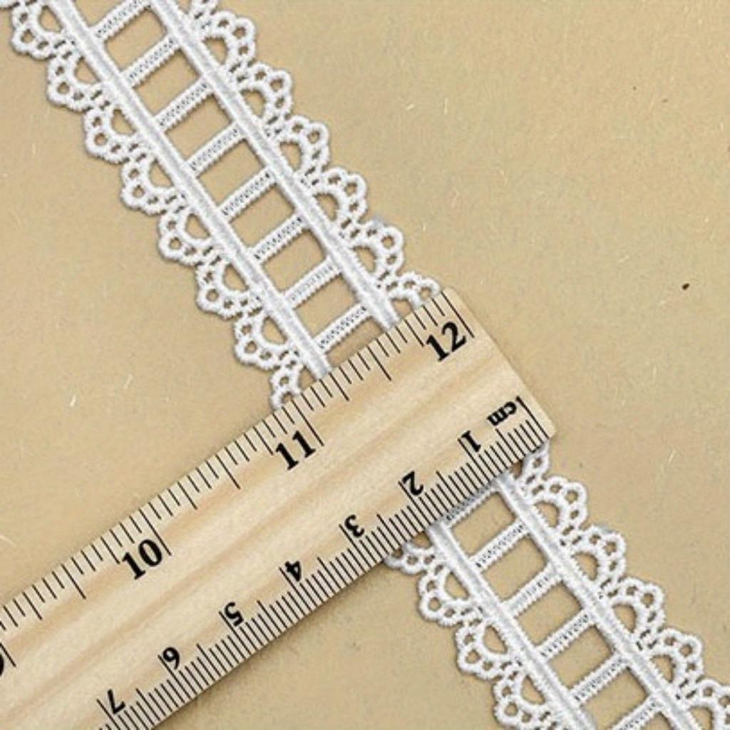 3 size staircase milk silk lace can be worn with woven tape, hollowed out fine thread, water-soluble lace, Lolita DIY clothing accessories