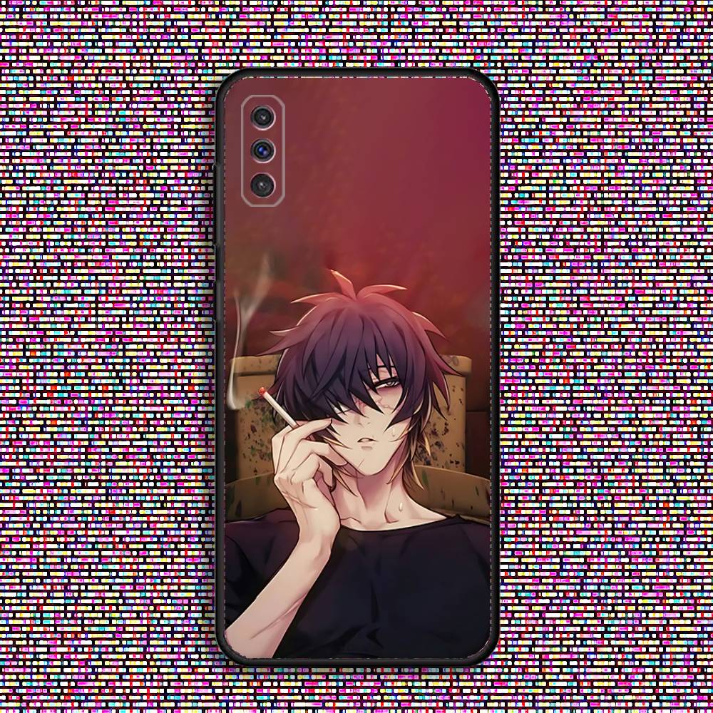 Coque de téléphone Towa Slow Damage Pour Samsung S 25,24,23,22,30,21,10,9,Ultra,Plus,Lite,FE,4,5 G Coque Souple Noire