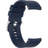Universal Silicone Strap 22mm, Navy Blue