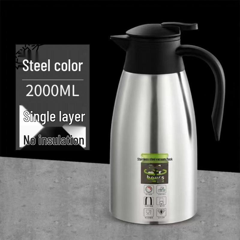 

Stainless Steel Double-Layer Insulated Kettle – Anti-Scald, High-End for Home & Commercial Use 2.2L - 316L Extra Thick, Insulates 36 Hours
