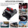 Car Waterproof Circuit Breaker Fuse Ribbon Reset 30A 40A 60A 70A 80A 100A 150A 200A 250A 300A AMP12-48V DC Car Boat Car Audio Fuses4