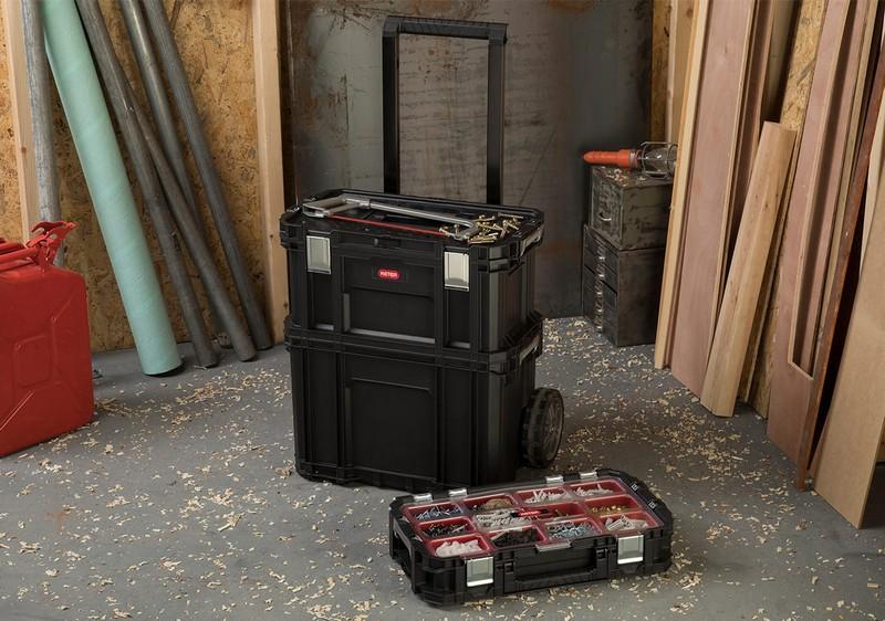 Keter Connect Rolling System Tool Box Set - Kt 93 4221