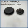 For NISSAN 2008-2015 QASHQAI Headlamp Rear Cover High Beam Low Beam Sealing Cover Dust Cover Waterproof Cover