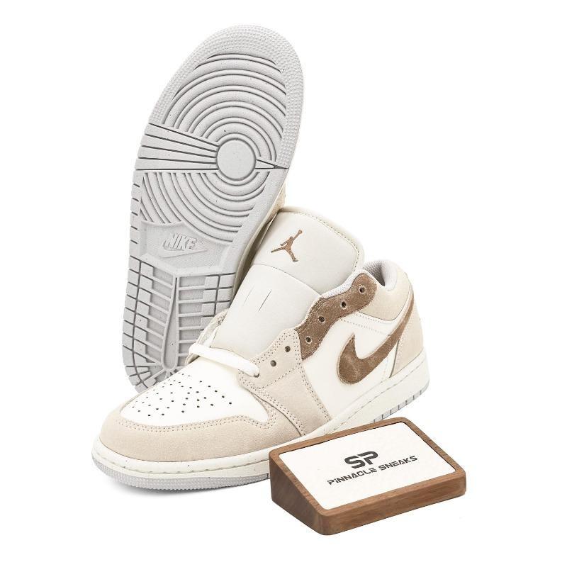 Air Jordan 1 Low SE Sail Archaeo Brown Men Sneakers Cream Legend-Light-Brown Neutral-Grey HF1567-200