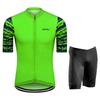 Outdoor Cycling Suit Men's Cycling Clothing Summer Bicycles Jersey Sets Mountain Bike Bib Shorts Motocross Triathlon Maillot Shirts Ciclismo