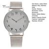 Women Watch Round Dial Quartz Movement Alloy Arabic Number Time-checking Wristwatch High Accuracy Lady Daily Party Office Dating Wear Timepiece Ladies