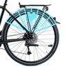 2 Piezas Pantalla Protectora Asiento Trasero Plástico Premium Guardabarros Trasero de Bicicleta Prevención de Atrapamiento Protección para Pies para Bicicleta Eléctrica