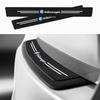 FD01-4PCS Carbon Fiber Car Door Sill Protector Stickers For Volkswagen Polo Sharan Golf Scirocco Touran Touareg Rline Tiguan Tcross
