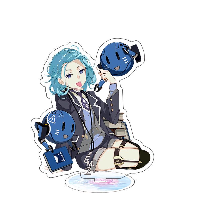 Game Anime Mobile Surroundings Model Acrylic Figure Stand Painted Desk Decor Ornament Gift