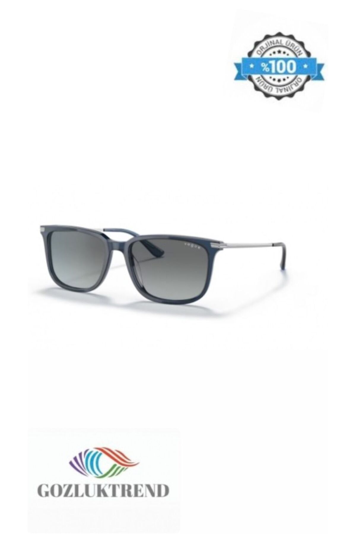 

Original Vogue Eyewear Women s Sunglasses Navy Blue 5437-SI 276011 55-17 140