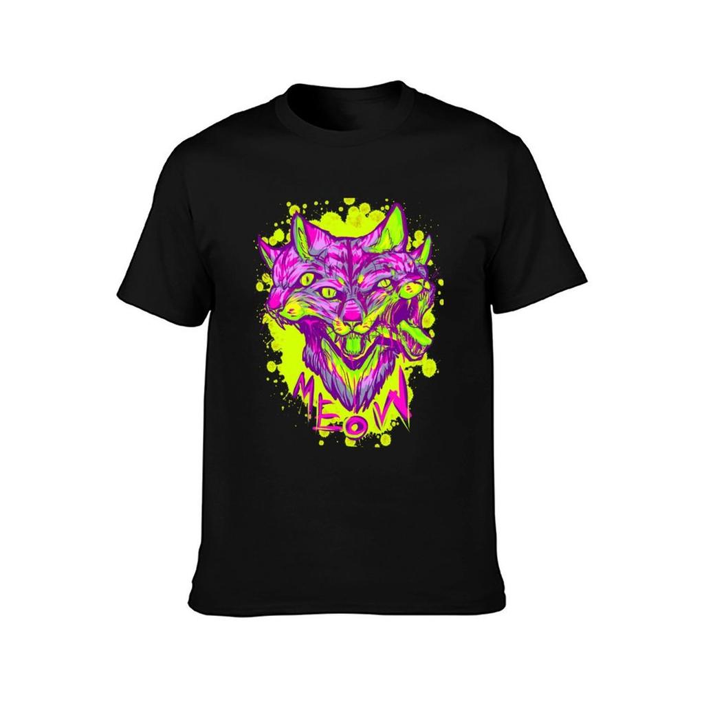 Meow TShirt Fashion Casual Short Sleeve TShirt