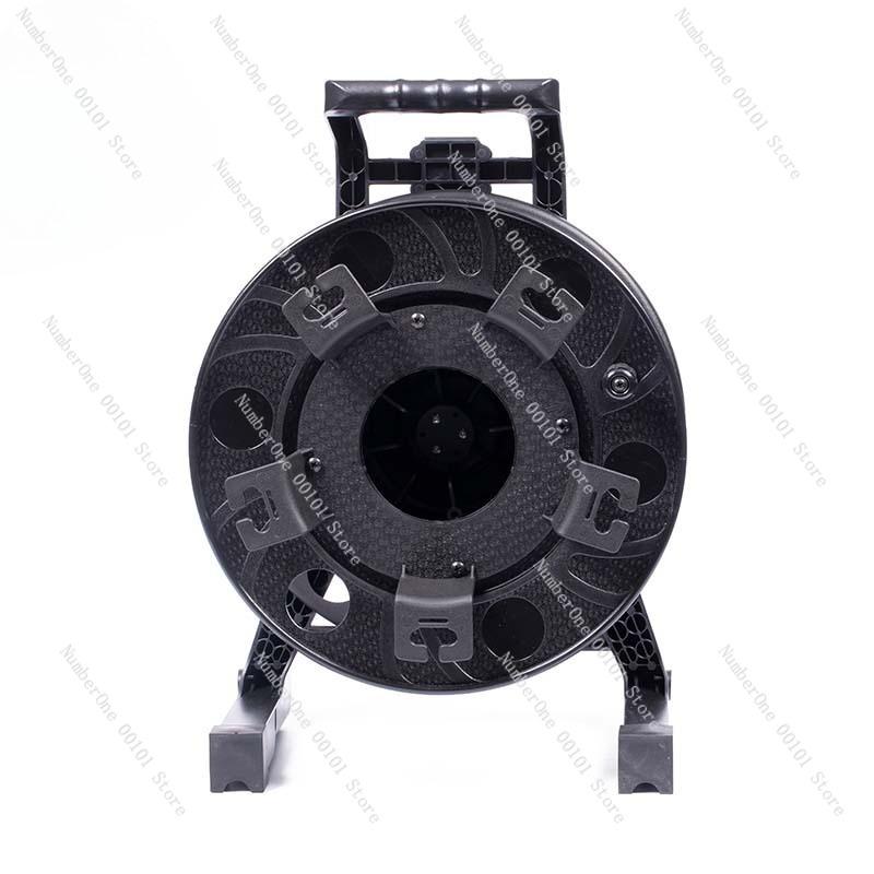 Audio Signal Transmission Cable, Car Video Signal Cable Reel, Portable Winding Reel, Durable Plastic Reel