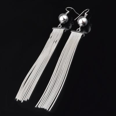 Fashion Women's Long Tassel Drop Dangle Hook Earrings Statement Jewelry