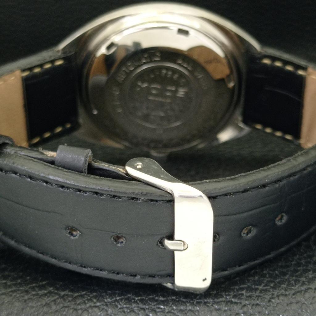 USED EDOX AUTOMATIC SWISS MENS DATE WHITE COLOR DIAL WATCH A432199-2