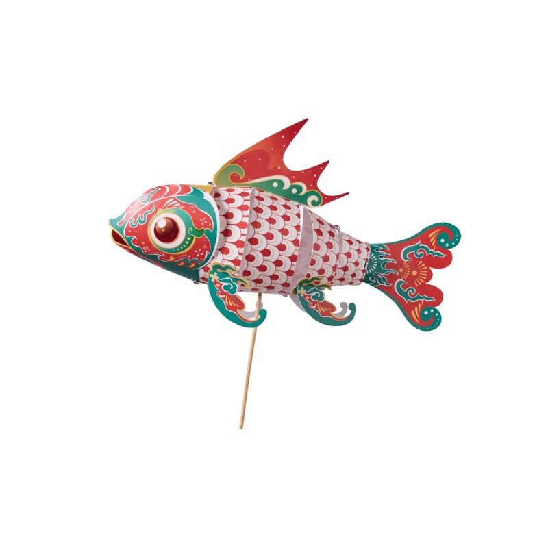 MEiKE Dragon Boat Festival Random Fish Lantern DIY Kit (3-Pack)