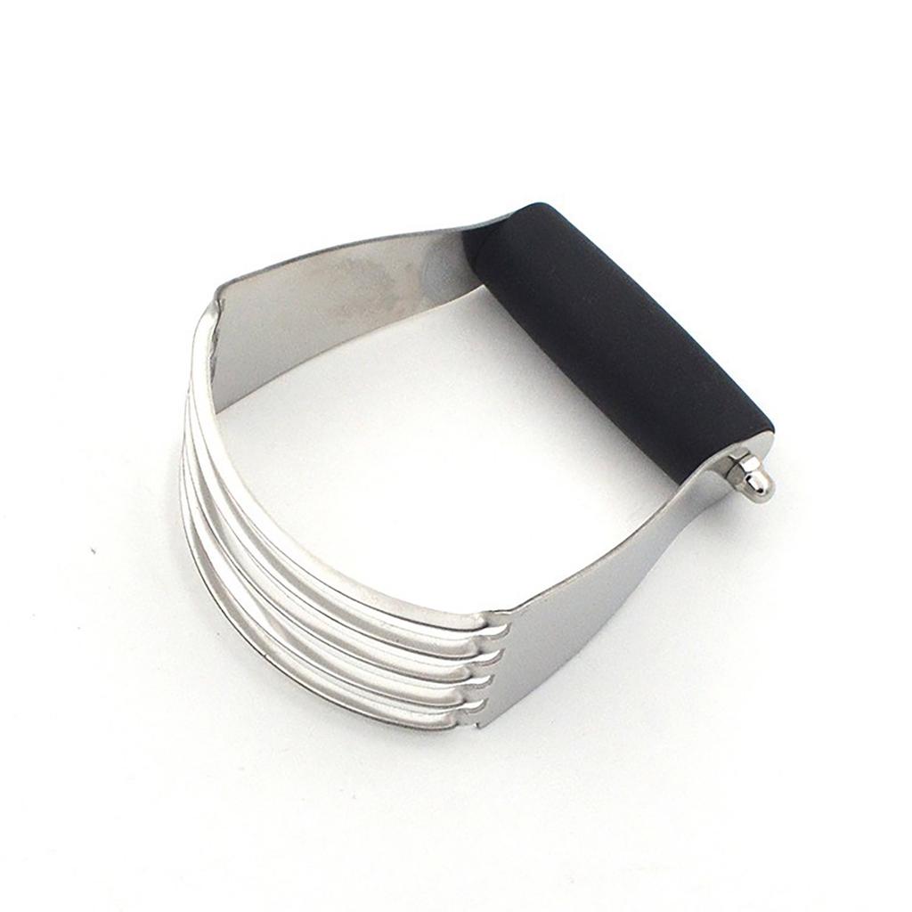 Professional- Dough Blender-, Pastry- Cutter Stainless Steel, Heavy Duty Pastry- Blender- And Dough Cutter With Blades