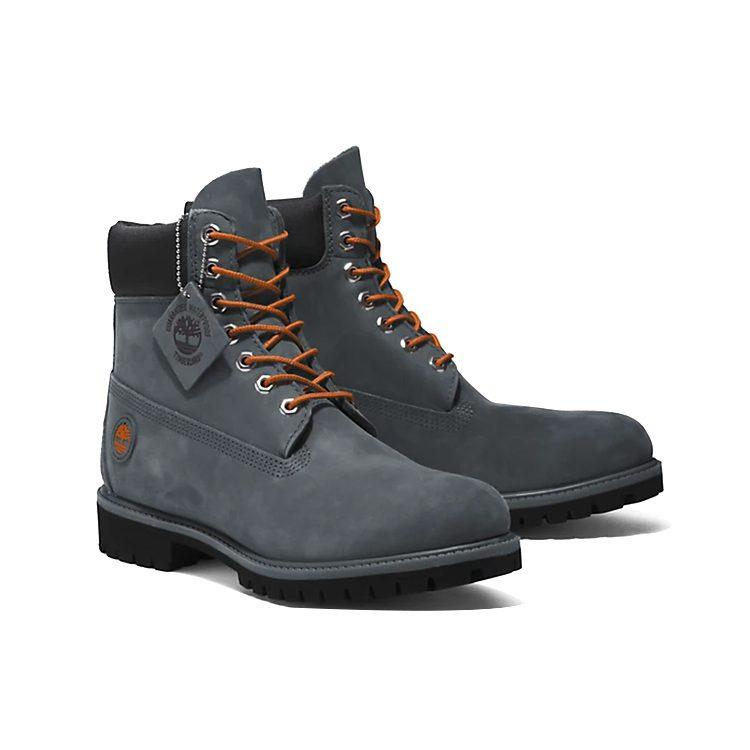 Timberland Premium 6 Inch Boot 'Grey Orange' A2DZG033