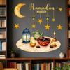 Eid Window Stickers Ramadan Decoration Eid Mubarak Decor For Home 2026 Ramadan Kareem Islam