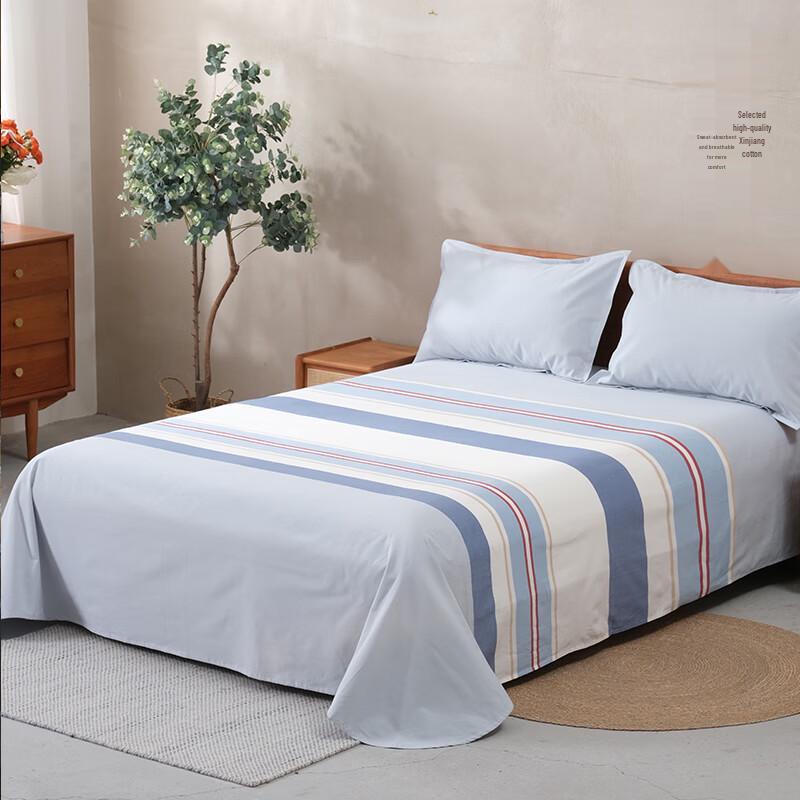 Tianyi Rustic Style Coarse Cloth Bed Sheet