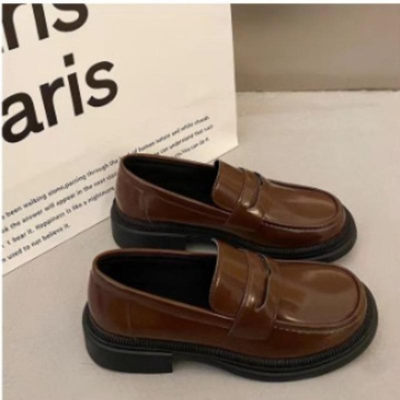 Spring Loafers Women Japanese School Students JK Uniform Shoes Round Toe Women Girls Retro Round Toe Lolita Cosplay Shoes