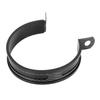 Universal 89mm Motorcycle Exhaust Down Pipe Clamp Bracket Fastener Pack of 1