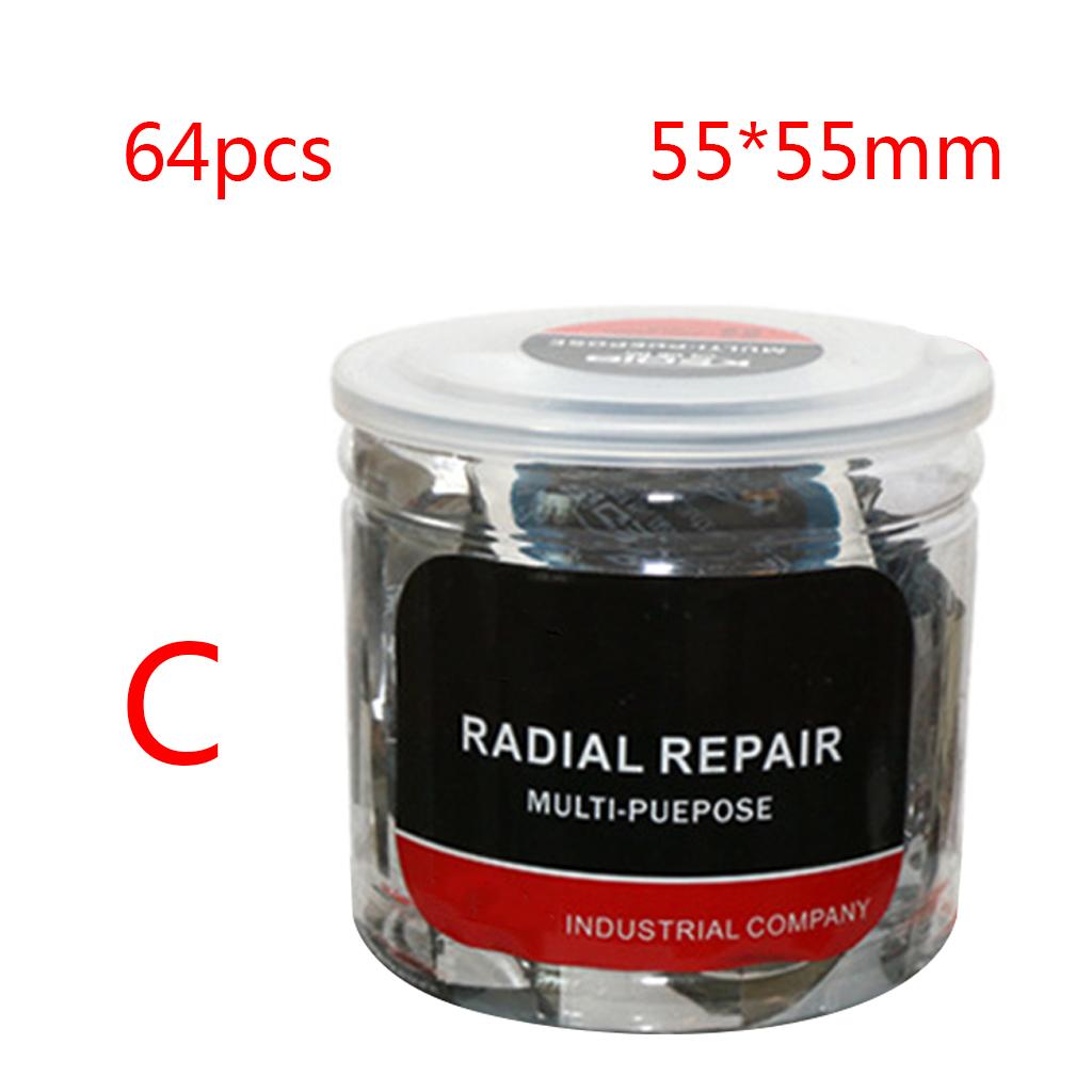 Bicycle Tube Tire Tyre Cold Patch Repair Kit Puncture Repair 32mm 42mm 55mm 75mm