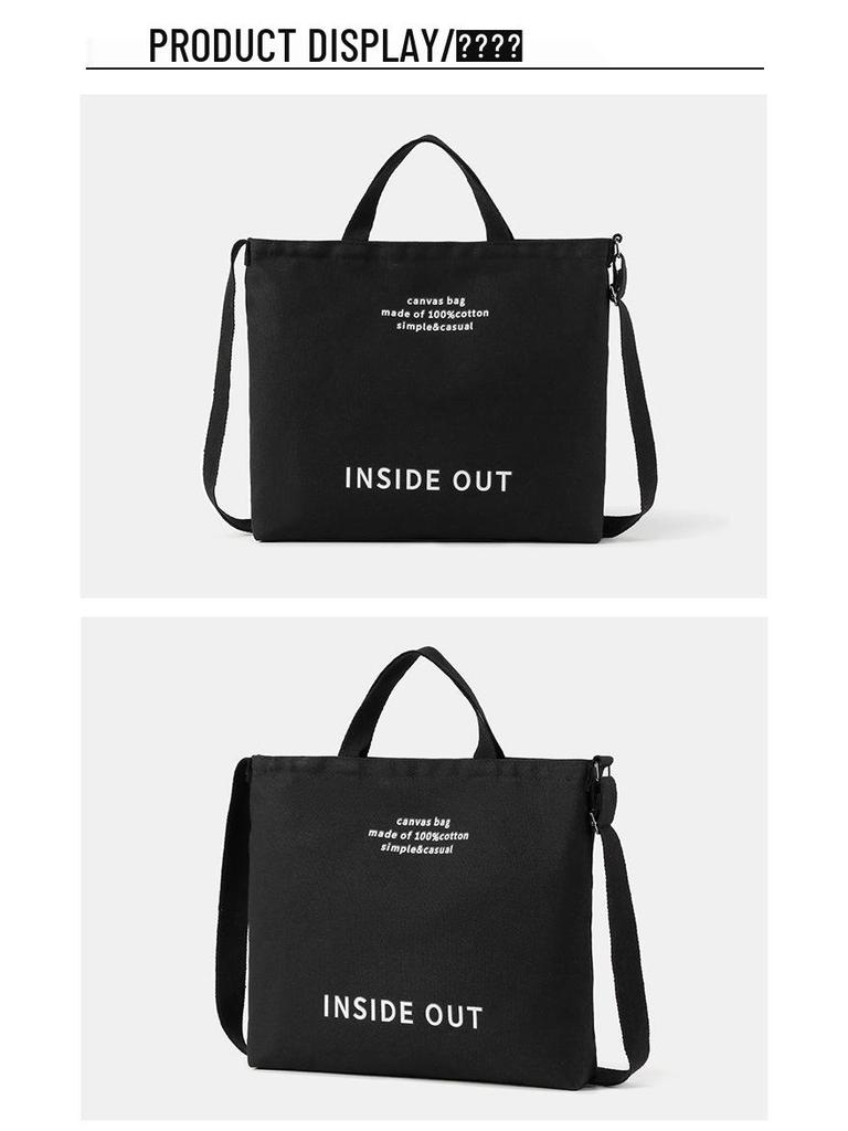 Retro Women's Canvas Tote: Large-Capacity Crossbody, Shoulder & Handbag for Students & Commuters