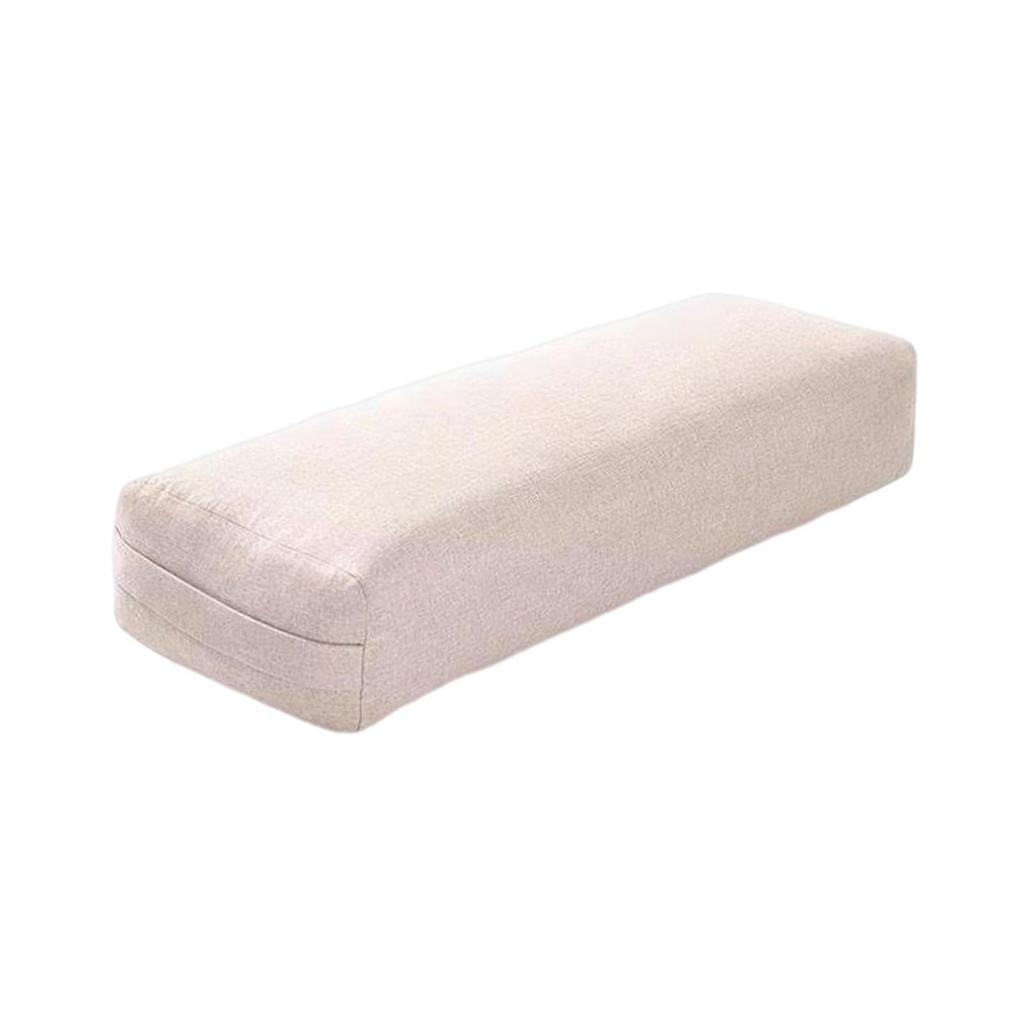 Professional Yoga Bolster with Carry Handle Pillow for Legs Restorative Yoga 