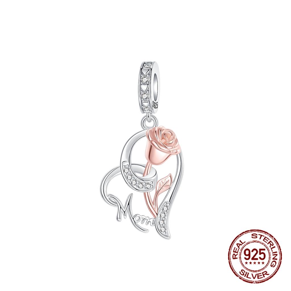 Double Sided Heart Sisters Charm Copper Tree Of Life Family Dangle Pendant Fit Bracelet Necklace Diy Jewelry