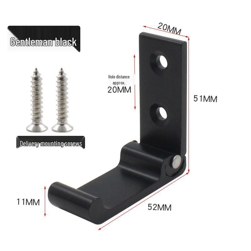 

Punch-Free Folding Clothes Hook, Wall-Mounted Shoe Cabinet and Wardrobe Hook for Entryway and Door