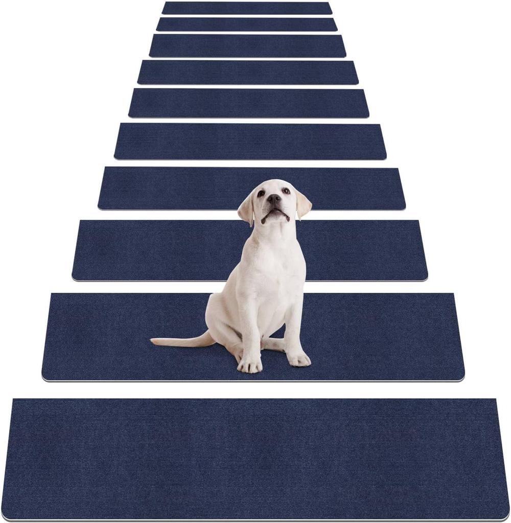 Limited Stair Mat for 70 x 22 cm of Thickness 4 Cat and Dog Stair Mat Reduces the burden on legs and Does not Floor Step Fall Scratch Safety measures