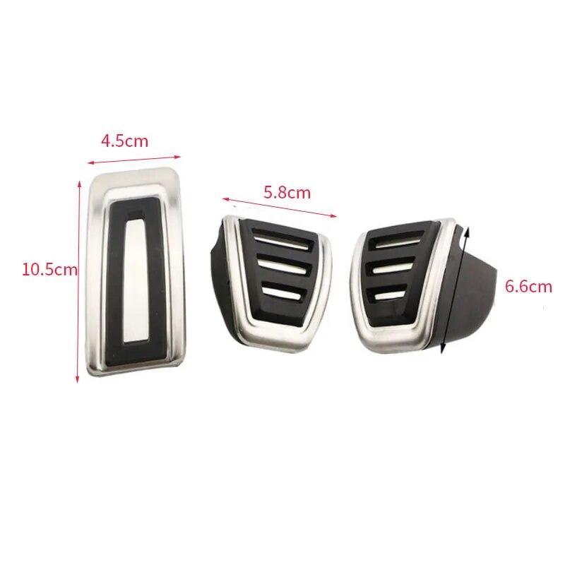 

Мой хороший автомобиль, автомобильные педали, ножной топливный тормоз, крышка сцепления для Volkswagen VW Passat B8 Golf 7 Tiguan 2017-для Seat Leon 5F MK3 MT 3 Pieces