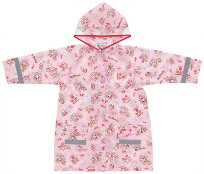 Raincoat for My Suitable for Height RACO1N Kids, Melody, Sanrio, Girls, 110-125cm,