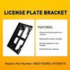 New Front License Plate Bracket  For Ford Ranger - KB5Z-17A385-A EXV