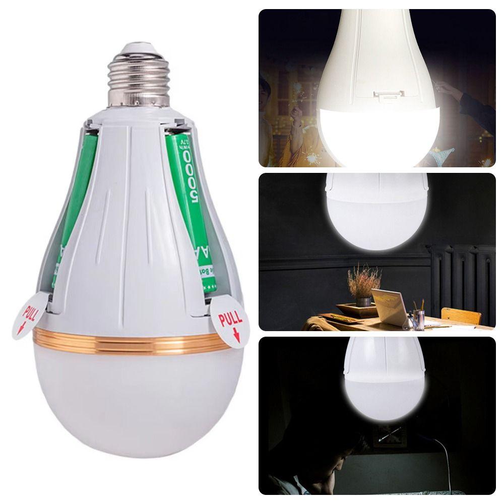 New Flicker-Free LED Bulb Light Portable 20W Emergency Bulb Family Camping Bulb Power Failure Emergency