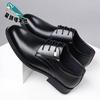 Low-top men's shoes men's formal wear business hollow leather shoes men's cowhide wedding shoes groom shoes