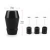 Car Aluminium 72Mm Gear Shift Knob Thick Waist Shift Head With Adapters M8 M10 M12