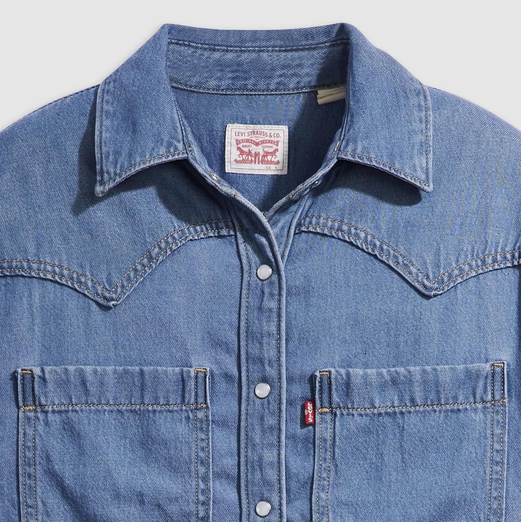Levi's TEODORA Western Long Sleeve Women's A7244-0006 US XS