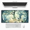 Green Forest Mouse Pad Large Computer Office Game Table Mats XXL Rubber Anti-slip Gaming Keyboard Mousepads Long Desk Pads