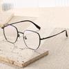 2024 Ultra-Light Unisex Titanium Polygon Glasses with Thickened Large Frame - Model 2461